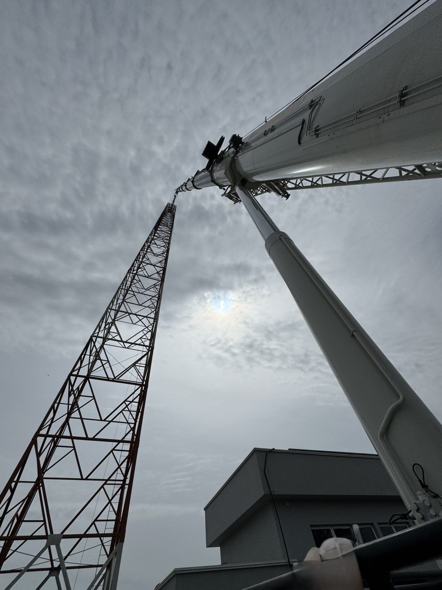 Torre em estrutura metálica